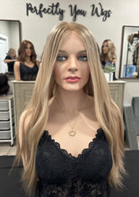 Load image into Gallery viewer, Clarice is a 24” length, small cap made with premium human Brazilian quality human hair
