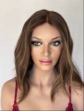 Load image into Gallery viewer, Preorder Tawny 20” pony wig small cap with premium Brazilian texture hair
