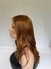 Load image into Gallery viewer, Peggy 16-18” whopper 10x11 style topper with premium euro quality hair
