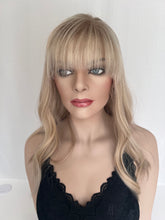 Load image into Gallery viewer, Brie, 18” length with bang cut, XS cap with premium Brazilian quality hair
