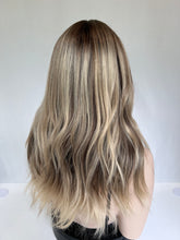 Load image into Gallery viewer, Victoria, 20” layered blonde, medium cap with premium euro quality hair
