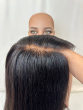 Load image into Gallery viewer, Preorder: Jessie 16” length, whopper style topper with premium euro texture hair
