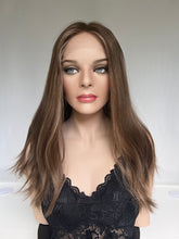 Load image into Gallery viewer, Leah, 19” length, small cap with premium Brazilian quality hair
