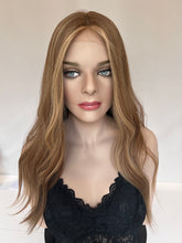 Load image into Gallery viewer, Arabella, medical cap silk top lace front, 21” length, small cap with premium Brazilian quality hair
