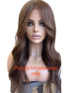 Customer order Pony wig, small cap, 18” length with premium Brazilian quality hair.