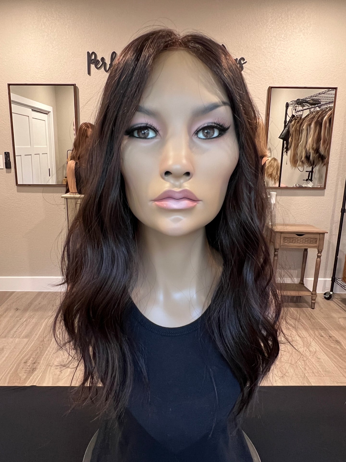 Preorder Sophia whopper style topper  18” length with closed lace front