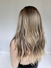 Load image into Gallery viewer, Victoria, 20” layered blonde, medium cap with premium euro quality hair
