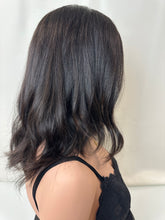 Load image into Gallery viewer, Jessie is a 16&quot; length, 10 by 11 whopper/topper made with premium Euro quality human hair
