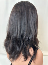 Load image into Gallery viewer, Jessie is a 16&quot; length, 10 by 11 whopper/topper made with premium Euro quality human hair
