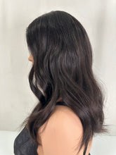 Load image into Gallery viewer, Jessie is a 19&quot; length, small cap made with premium Brazilian quality human hair
