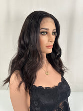 Load image into Gallery viewer, Jessie is a 19&quot; length, small cap made with premium Brazilian quality human hair
