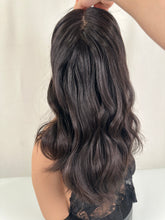 Load image into Gallery viewer, Jessie is a 19&quot; length, small cap made with premium Brazilian quality human hair
