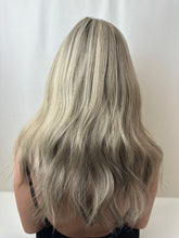 Load image into Gallery viewer, Viola is a 10x11 whopper style topper, 21&quot; length made with premium Euro quality human hair
