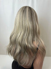 Load image into Gallery viewer, Viola is a 10x11 whopper style topper, 21&quot; length made with premium Euro quality human hair
