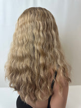 Load image into Gallery viewer, Reese is a 10x10 whopper style topper, wavy 21&quot; length made with premium Brazilian quality human hair
