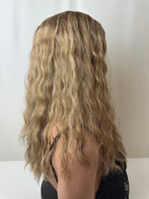 Load image into Gallery viewer, Reese is a 10x10 whopper style topper, wavy 21&quot; length made with premium Brazilian quality human hair
