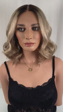 Load and play video in Gallery viewer, Ivy is a 15&quot; length, medium cap made with premium Euro quality human hair
