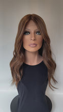 Load and play video in Gallery viewer, Stella, small medical cap silk top lace front with premium Brazilian quality hair
