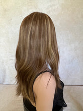 Load image into Gallery viewer, Sale Sierra 8X8 silk top topper, 20” in length, premium brazilian quality hair
