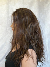 Load image into Gallery viewer, Amber pony wig, 20” layered length wavy, small cap, premium Brazilian quality
